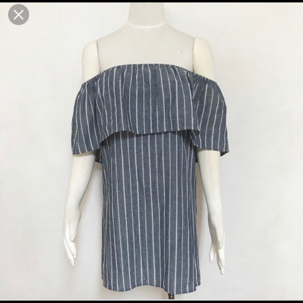 Honey Punch off the shoulder dress